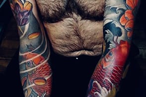 Full color tattoo