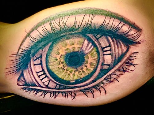 tattoo of an eye
